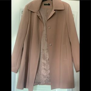 Rose colored Lauren coat